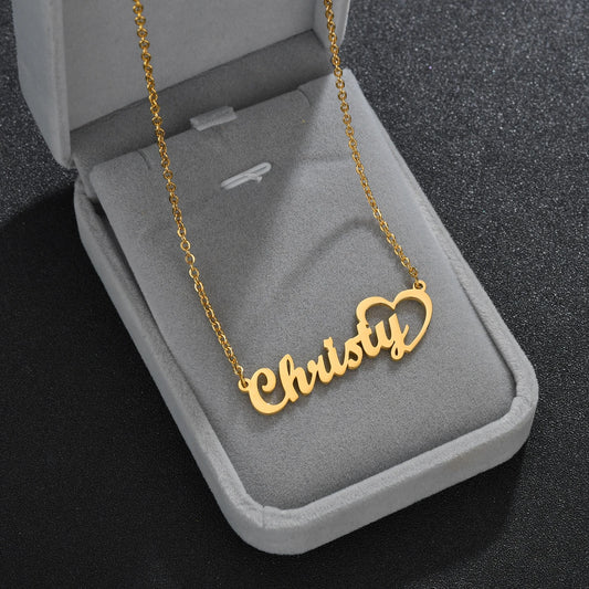 Heartfelt Name Necklace